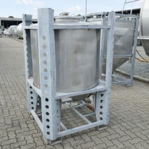 1000 liter tank i Syrafast 316