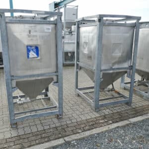 1250 liter tank i Rostfritt 304