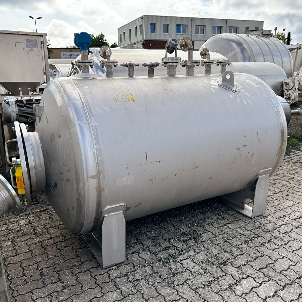 3000 liter tank i Syrafast 316