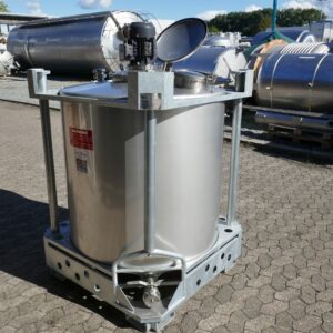 1023 liter tank i Rostfritt 304