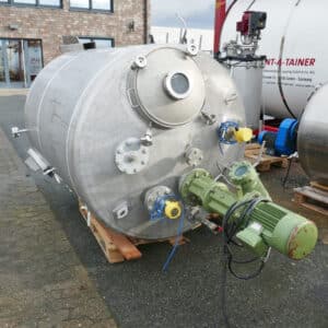 2500 liter tank i Syrafast 316