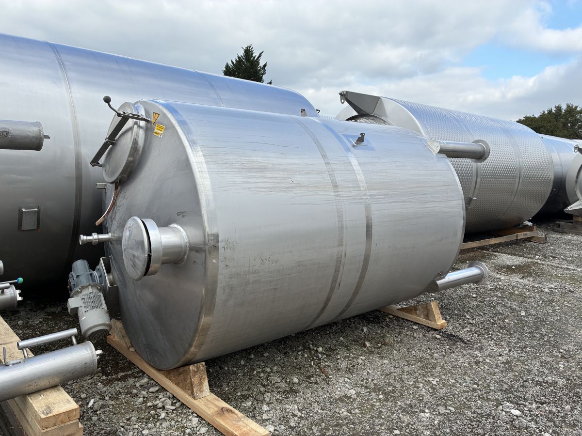 6700 liter tank i Rostfritt 304