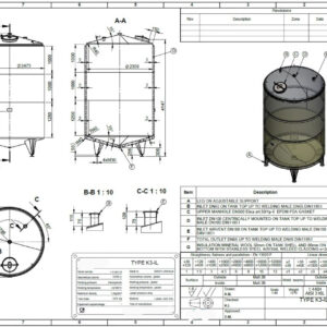 15000 liter tank i Syrafast 316
