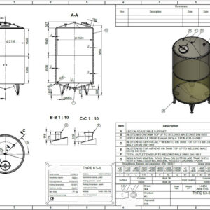 10300 liter tank i Syrafast 316