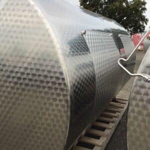 8000 liter tank i Rostfritt 304