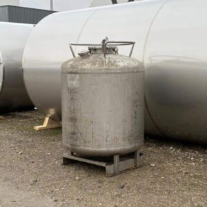 1000 liter tank i Rostfritt 304