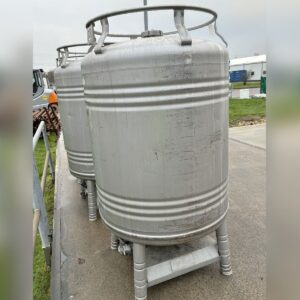 1000 liter tank i Rostfritt 304