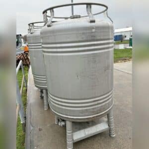 1000 liter tank i Rostfritt 304