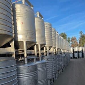 930 liter tank i Rostfritt 304