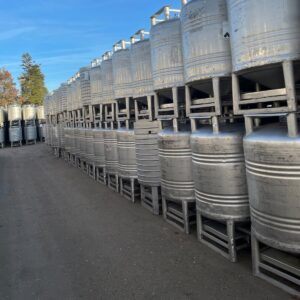 930 liter tank i Rostfritt 304