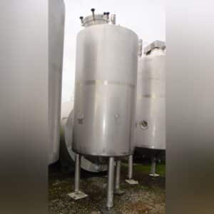 2500 liter tank i Rostfritt 304