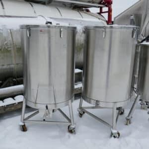 500 liter tank i Rostfritt 304