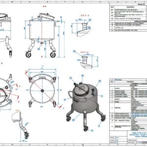 220 liter tank i Syrafast 316