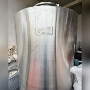 2500 liter tank i Rostfritt 304