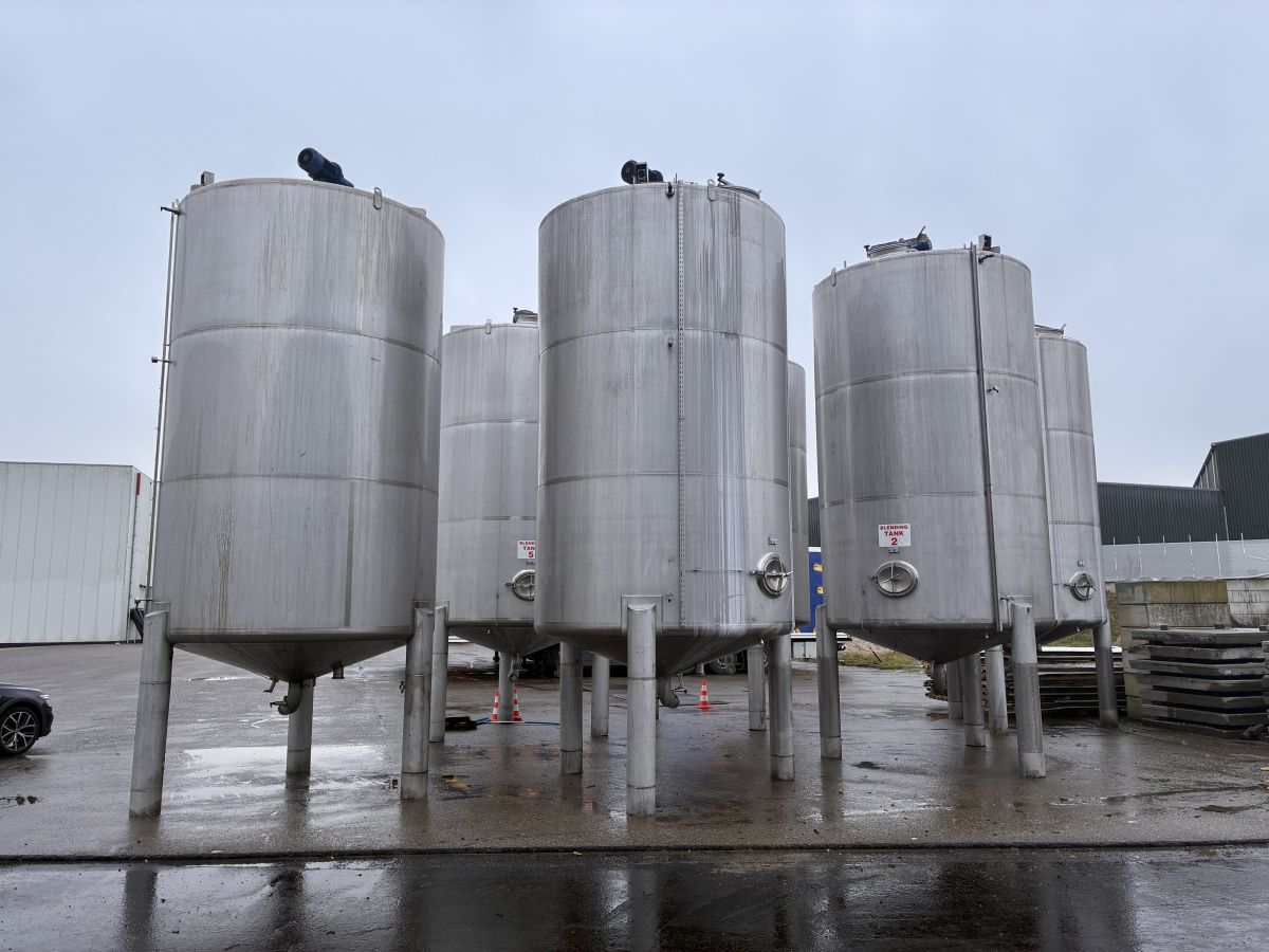 30000 liter tank i Rostfritt 304