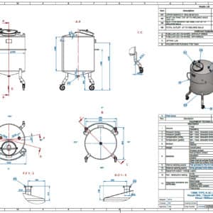 780 liter tank i Syrafast 316