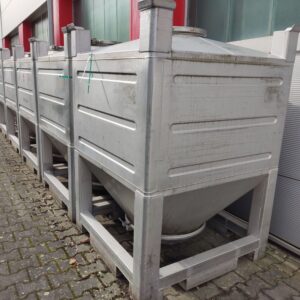 1000 liter tank i Rostfritt 304