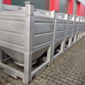 1000 liter tank i Rostfritt 304