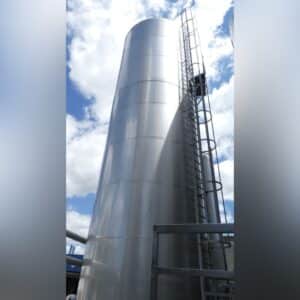 110000 liter tank i Rostfritt 304