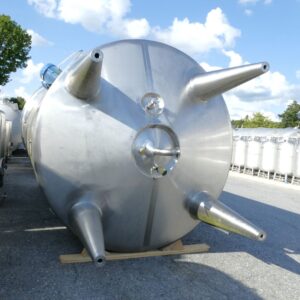 2000 liter tank i Rostfritt 304