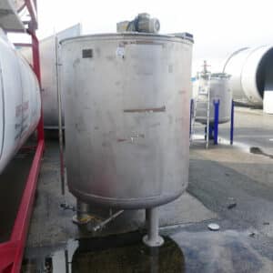 2500 liter tank i Rostfritt 304