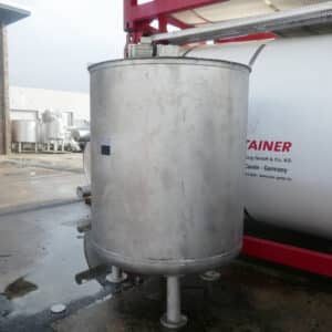2500 liter tank i Rostfritt 304