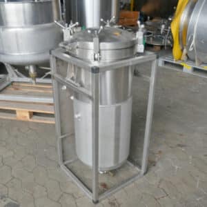 110 liter tank in Acid-proof 316