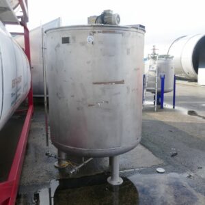 2500 liter tank i Rostfritt 304