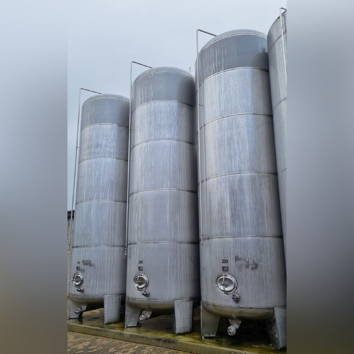 33140 liter tank i Rostfritt 304