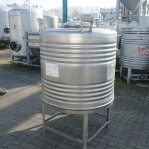 800 liter tank i Rostfritt 304