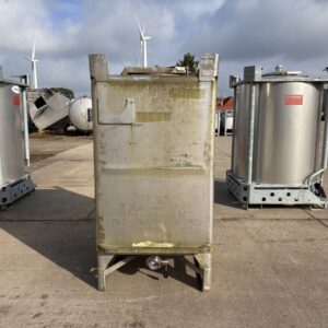 1000 liter tank i Rostfritt 304