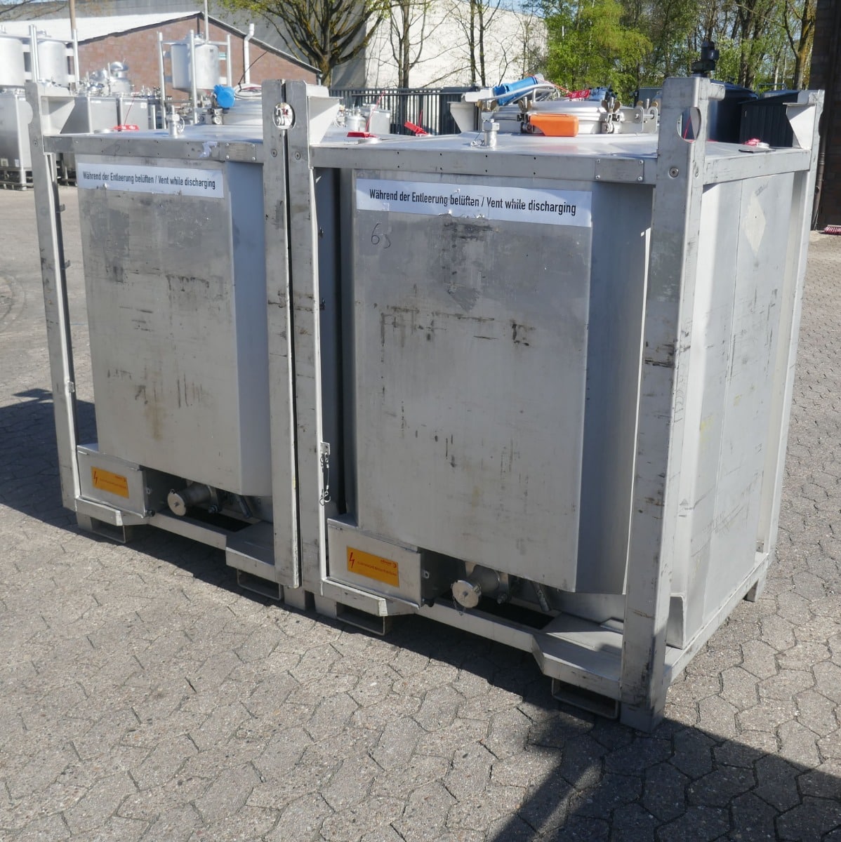 1000 liters tank i 304 rustfritt stål