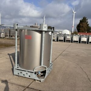 1250 liter tank i Rostfritt 304