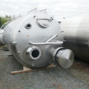 12500 liter tank in Acid-proof 316