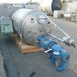 1600 liter tank i Syrafast 316