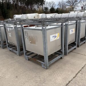 800 liters tank i rustfritt stål 304