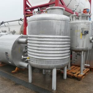 2500 liter tank i Rostfritt 304