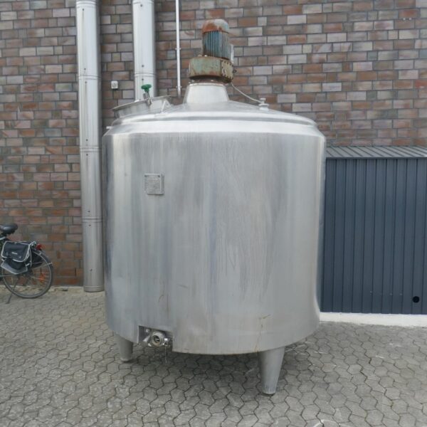 3000 liter tank in 304 stainless steel
