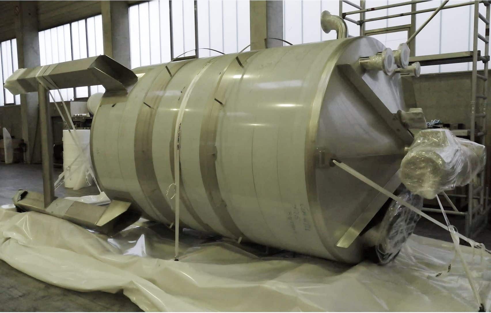 4000 liters tank i rustfritt stål 304
