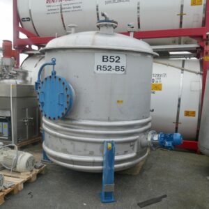 6300 liter tank in Acid-proof 316