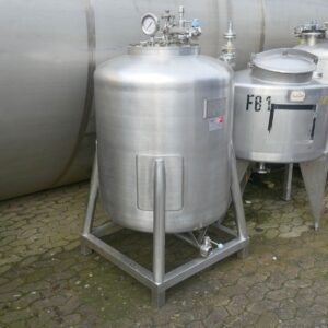 652 liter tank in Stainless 304