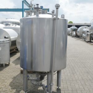 1100 liter tank i Rostfritt 304