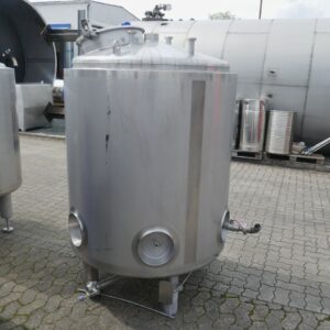 1100 liter tank i Rostfritt 304