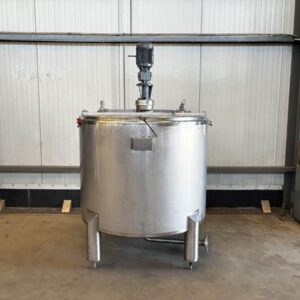 1500 liter tank in Acid-proof 316