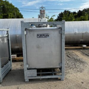 1250 liters tank i rustfritt stål 304