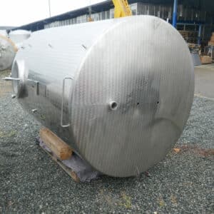 4000 liters tank i rustfritt stål 304