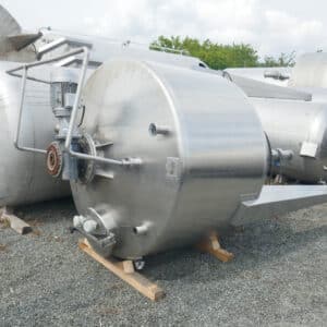4000 liter tank in Acid-proof 316