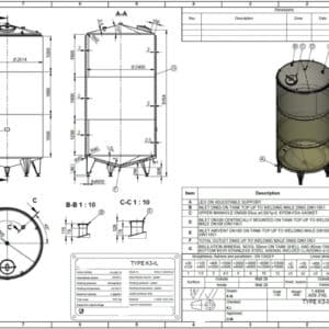 20300 liter tank i Syrafast 316