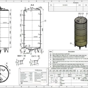26000 liter tank in Acid-proof 316