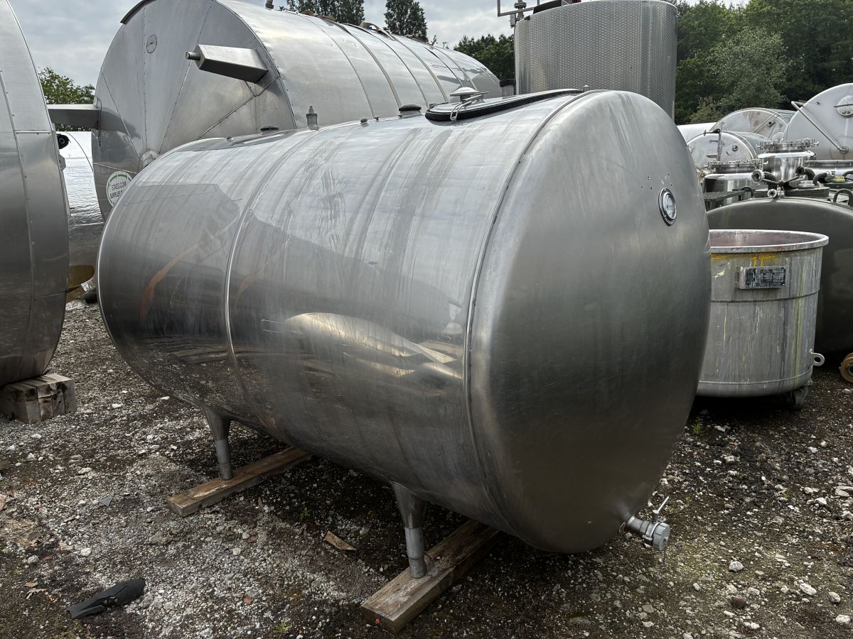 3300 liters tank i rustfritt stål 304